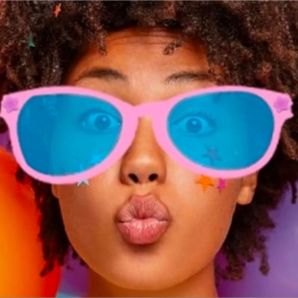 🔺️NIB Pink Jumbo Oversized Novelty Party Sunglasses